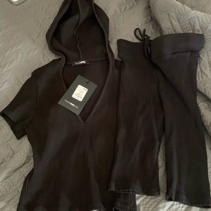 Never worn fashion nova lounge set